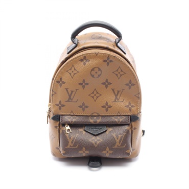 LOUIS VUITTON Palm Springs Backpack Mini M44872 Monogram Reverse canvas used LV