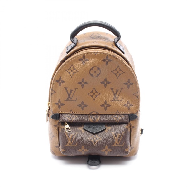 LOUIS VUITTON Palm Springs Backpack Mini M44872 Monogram Reverse canvas used LV