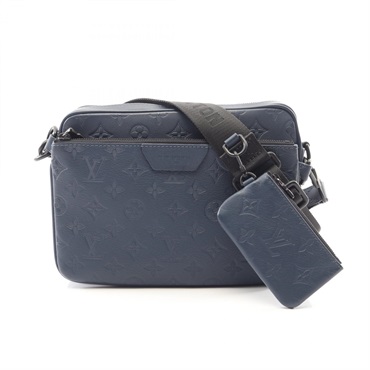 LOUIS VUITTON Trio Messenger crossbody Shoulder Bag M27925 Monogram Shadow