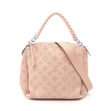 LOUIS VUITTON Babylon Chain BB Crossbody Handbag M51219 Mahina Leather Used LV