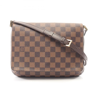 LOUIS VUITTON Musette Tango Short Strap Shoulder Bag N51255 Damier Ebene Used LV