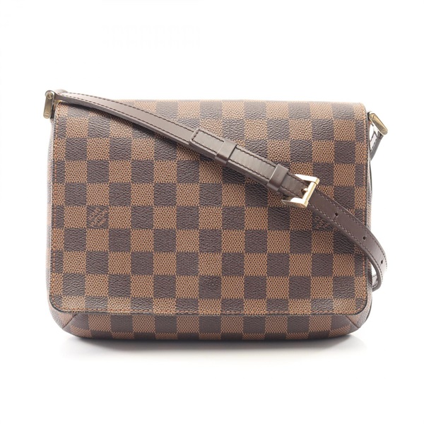 LOUIS VUITTON Musette Tango Short Strap Shoulder Bag N51255 Damier Ebene Used LV