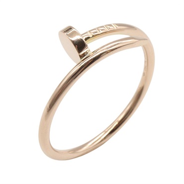 CARTIER Juste un Clou Ring 18KPG Pink Rose Gold Used women US size 10.75 #62