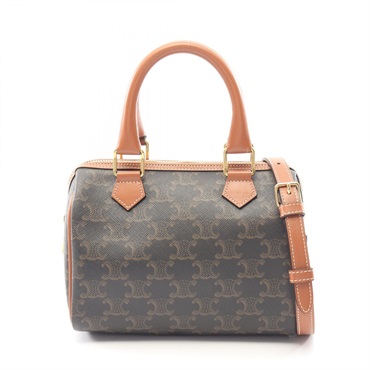 CELINE Small Cuir Triomphe shoulder crossbody Handbag 113772CAS.04LU canvas