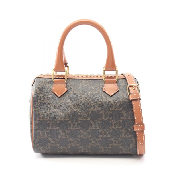 CELINE Small Cuir Triomphe shoulder crossbody Handbag 113772CAS.04LU canvas