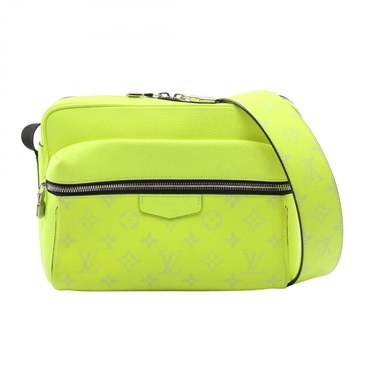 LOUIS VUITTON Outdoor messenger PM Shoulder Bag M30239 Taigarama leather Jaune