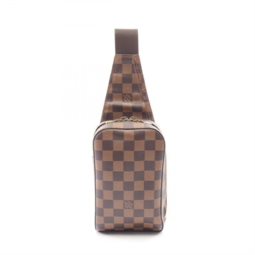 LOUIS VUITTON geronimos Waist bum belt bag N51994 Damier Ebene Used unisex LV