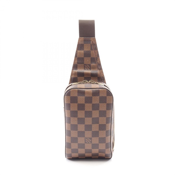 LOUIS VUITTON geronimos Waist bum belt bag N51994 Damier Ebene Used unisex LV