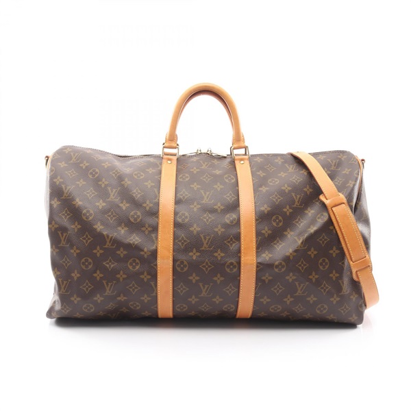 LOUIS VUITTON Keepall Bandouliere 55 Hand Shoulder bag M41414 Monogram used LV