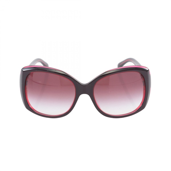 CHANEL COCO Mark Gradient Lens Sunglasses 5183-A Plastic Bordeaux Used Women CC