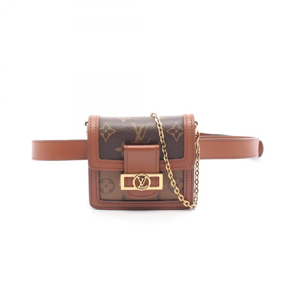 LOUIS VUITTON Dauphine BB bum Waist belt bag M68621 Monogram Reverse leather LV