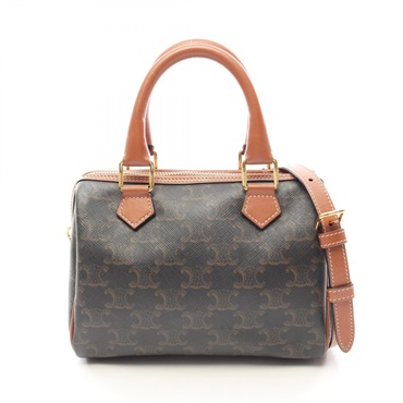 CELINE Small Cuir Triomphe shoulder crossbody Handbag 113772CAS.04LU canvas used