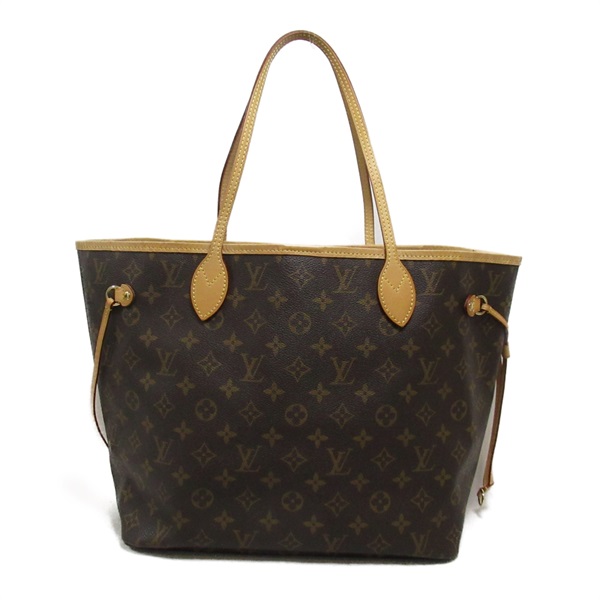 LOUIS VUITTON Neverfull MM Shoulder Tote Bag M40156 Monogram Used LV