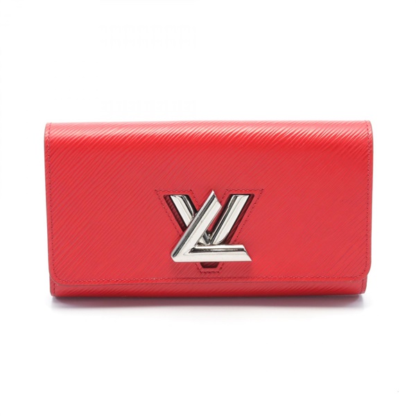 LOUIS VUITTON Portefeuille twist long wallet M61179 Epi Coquelicot Used Women LV