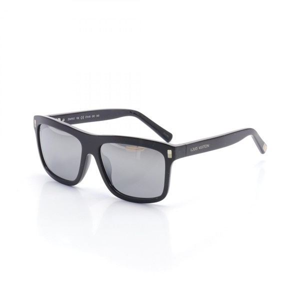 LOUIS VUITTON Exaltation Damier sunglasses Z0698E Plastic Black Used Women LV