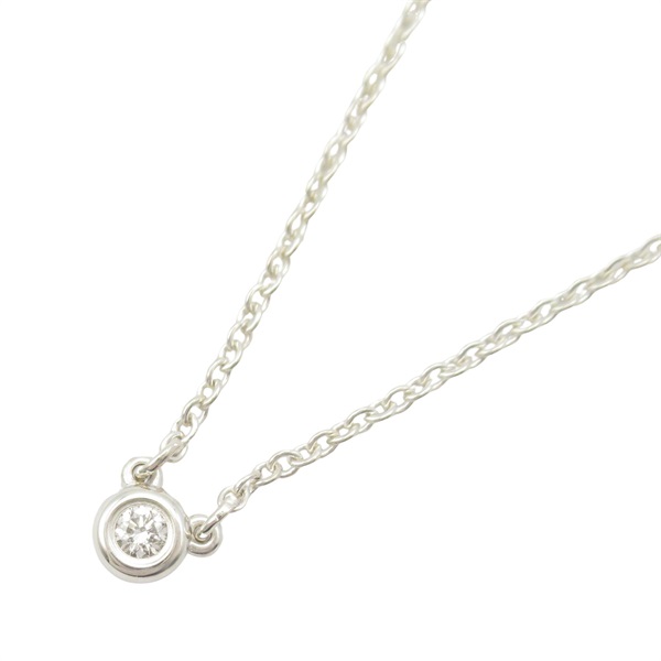 TIFFANY＆CO By the Yard Necklace Pendant Diamond Silver925 Used women