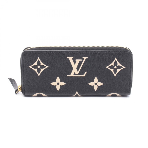LOUIS VUITTON Portefeuille Clemence Around long wallet M82338 Monogram empreinte