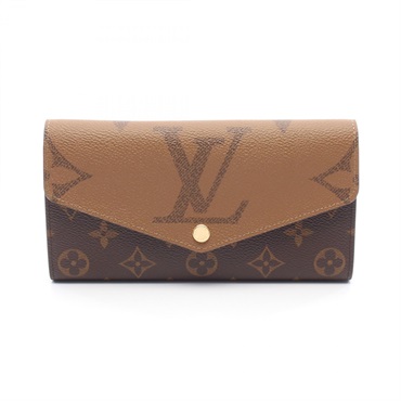 LOUIS VUITTON Portefeuille Sarah Bi-fold wallet M80726 Monogram Giant Reverse LV