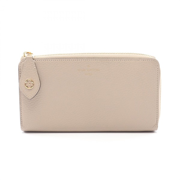 LOUIS VUITTON Portefeuille Comet long wallet M63104 Taurillon leather Galet used