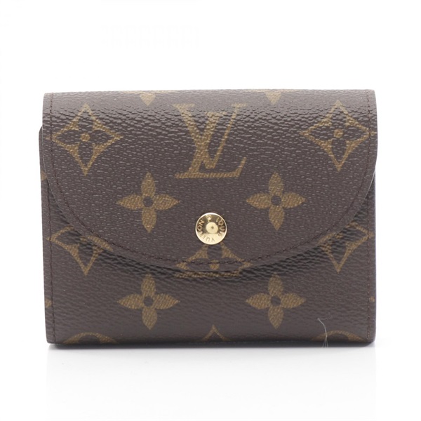 LOUIS VUITTON Portefeuille Helene Tri-fold wallet purse M60253 Monogram used LV