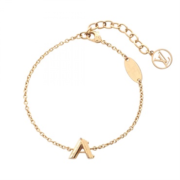 LOUIS VUITTON LV&ME A Bracelet 19cm M67158 Gold Plated Used Women