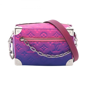 LOUIS VUITTON Mini Soft Trunk 2022 SS Crossbody Shoulder Bag M81219 leather Used