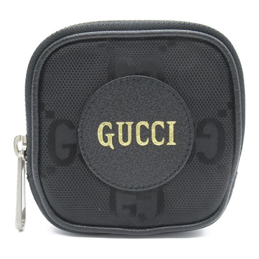 GUCCI Zipped Pouch mini bag 645060 Nylon Black Used unisex SHW