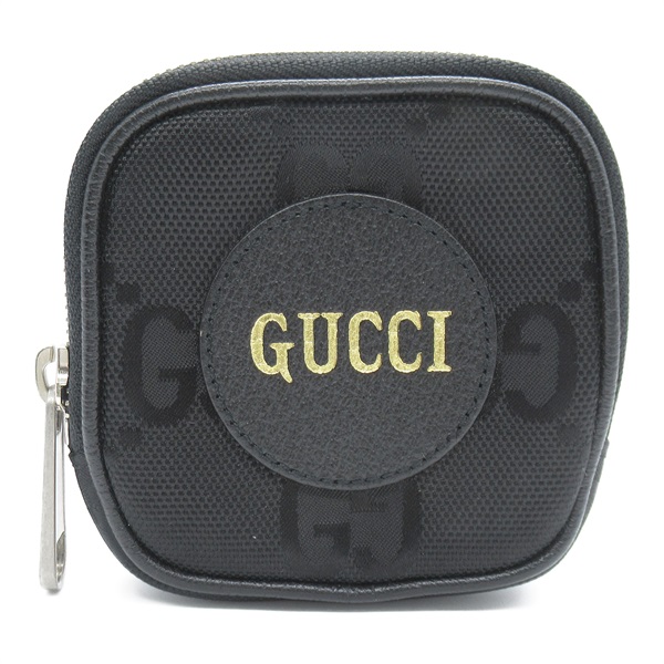 GUCCI Zipped Pouch mini bag 645060 Nylon Black Used unisex SHW