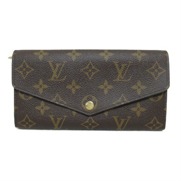 LOUIS VUITTON Portefeuille Sarah Bifold long Wallet purse M60531 canvas Brown LV