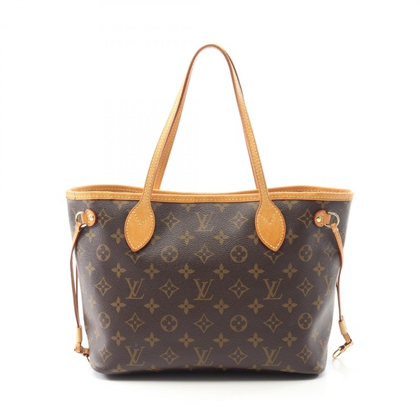 LOUIS VUITTON Neverfull PM Shoulder Tote Bag M40155 Monogram canvas Used Women