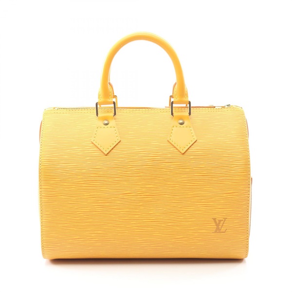 LOUIS VUITTON Speedy 25 Handbag M43019 Epi leather Tassil Yellow Used Women LV
