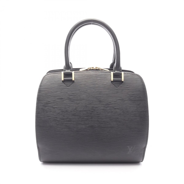 LOUIS VUITTON Pont Neuf Handbag M52052 Epi leather Black Used Women LV