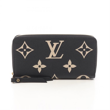 LOUIS VUITTON Zippy Wallet Bicolor Around long Wallet M80481 Monogram empreinte