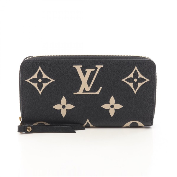 LOUIS VUITTON Zippy Wallet Bicolor Around long Wallet M80481 Monogram empreinte