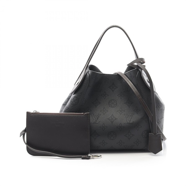 LOUIS VUITTON Hina PM Tote shoulder crossbody Bag M54350 Mahina Noir used LV