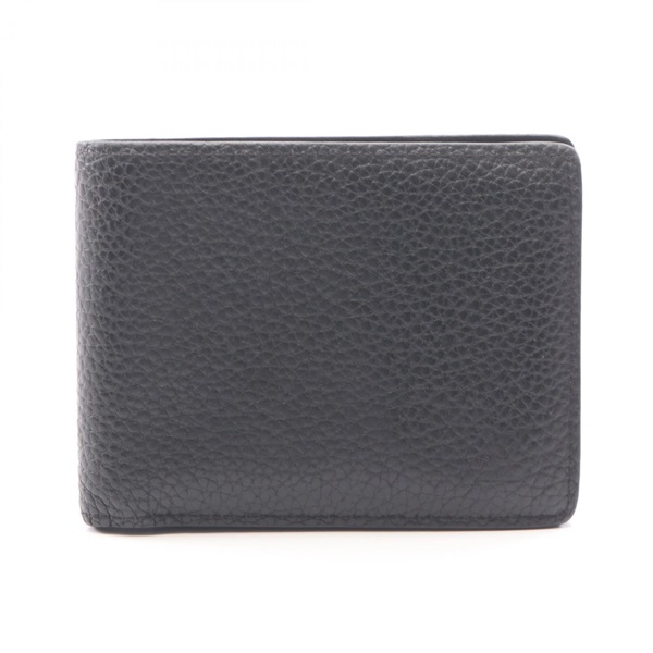 LOUIS VUITTON Portefeuille Multriple Bi-fold wallet purse M58189 leather Noir
