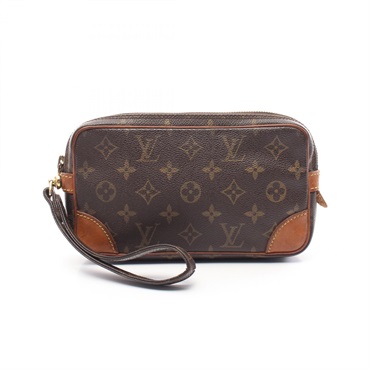 LOUIS VUITTON Marly Dragonne PM clutch bag M51827 Monogram canvas Used unisex LV