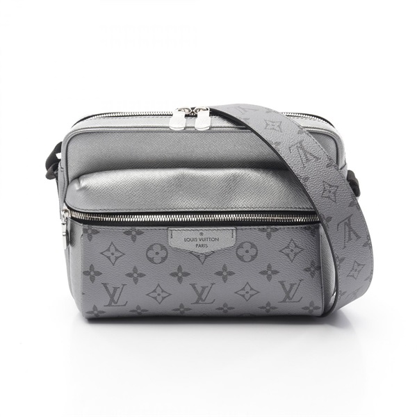 LOUIS VUITTON Outdoor Messenger PM Shoulder Bag M30830 Taigalama leather Used LV