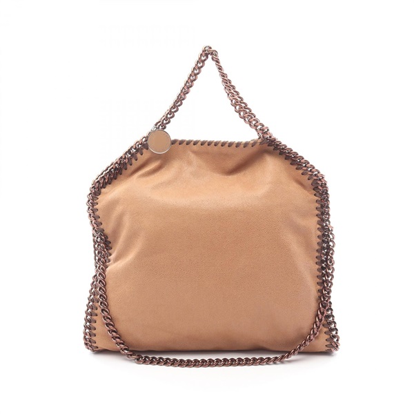 Stella McCartney Falabella Shoulder Bag 234387 Synthetic leather Brown Used