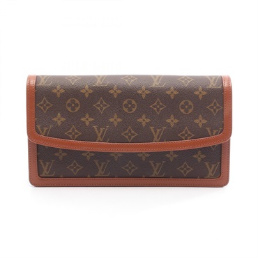 LOUIS VUITTON Pochette Dam GM Clutch bag M51810 Monogram canvas leather Used LV