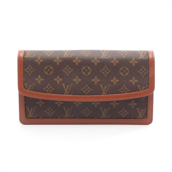 LOUIS VUITTON Pochette Dam GM Clutch bag M51810 Monogram canvas leather Used LV