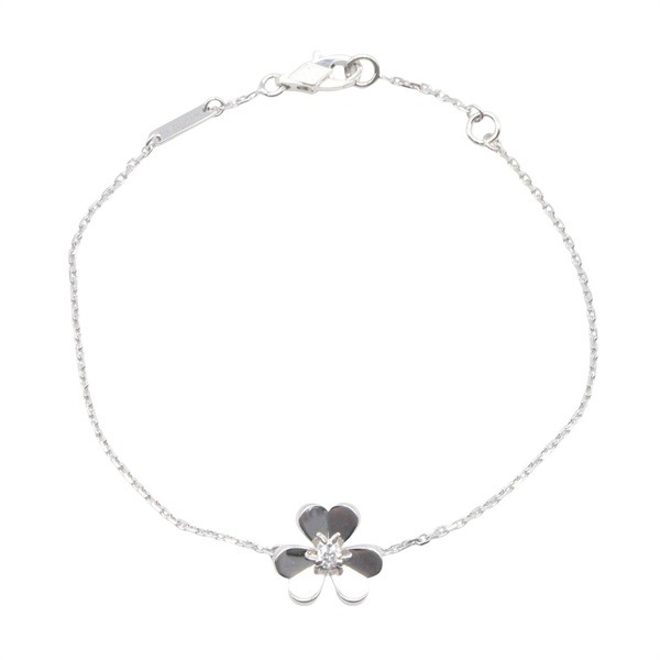 Van Cleef & Arpels Frivole 1PD Bracelet VCARP0J500 18KWG Gold Diamond Used Women