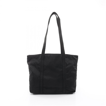 PRADA Shoulder Tote Bag Nylon Black Used Women