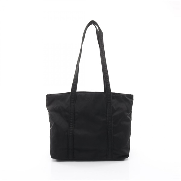 PRADA Shoulder Tote Bag Nylon Black Used Women