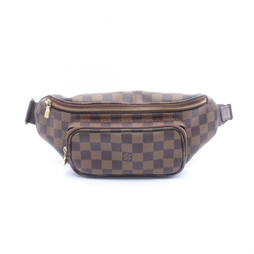 LOUIS VUITTON Bum Melville Waist belt bag N51172 Damier leather Ebene Used