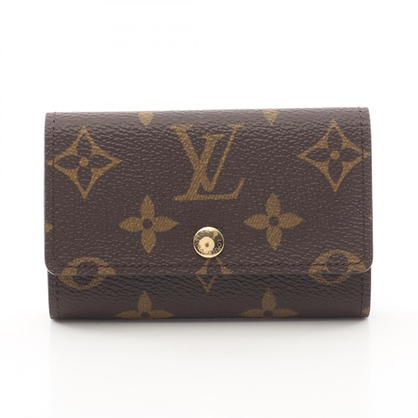 LOUIS VUITTON Multicles 6 Key case holder M62630 Monogram canvas Brown Used LV