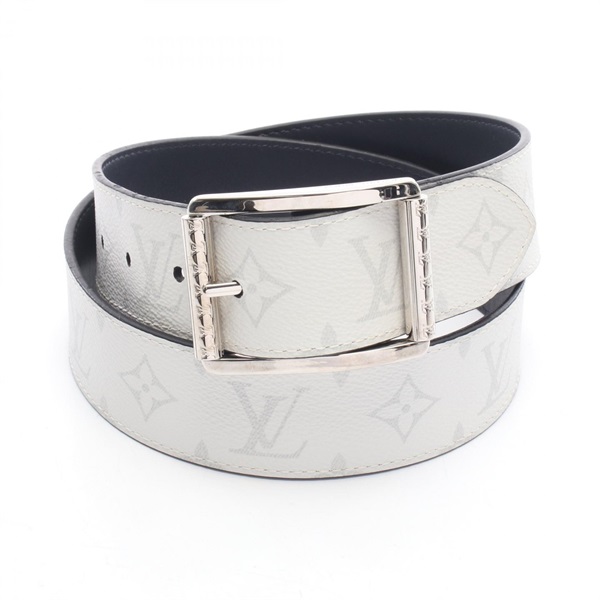 LOUIS VUITTON Ceinture Reverso 40mm Reversible belt M0003 Monogram leather SHW