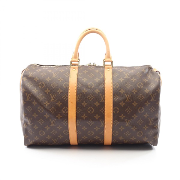 LOUIS VUITTON Keepall 45 Travel Weekender Bag M41428 Monogram canvas Used LV