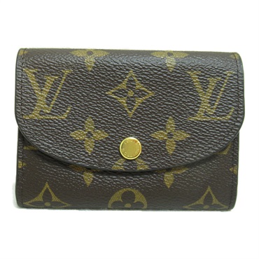 LOUIS VUITTON Porte Monnaie Rosalie coin purse M62361 Monogram canvas Used Women