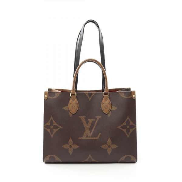 LOUIS VUITTON On the Go MM Tote shoulder tote Bag M45321 Monogram Giant Reverse